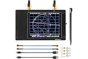 DEARSEE NanoVNA S-A-A-2 V2 Vector Network Analyzer 10KHz~3GHz HF VHF UHF Antenna Analyzer 2.8" inch, Measuring Duplexer, S Parameters, Voltage Standing Wave Ratio, Phase, Delay, Smith Chart Nano VNA