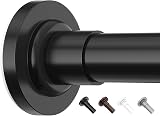 Yeabett Curtain Pole 48-154.9cm Extendable Telescopic No Drill No Slip view 1