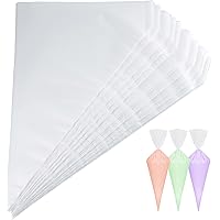 Piping Bags, Pastry Bags 12 Inch 100pcs, Disposable Icing Piping Pastry Bags For Cookie/Cake Decorating Supplies, Anti Burst 