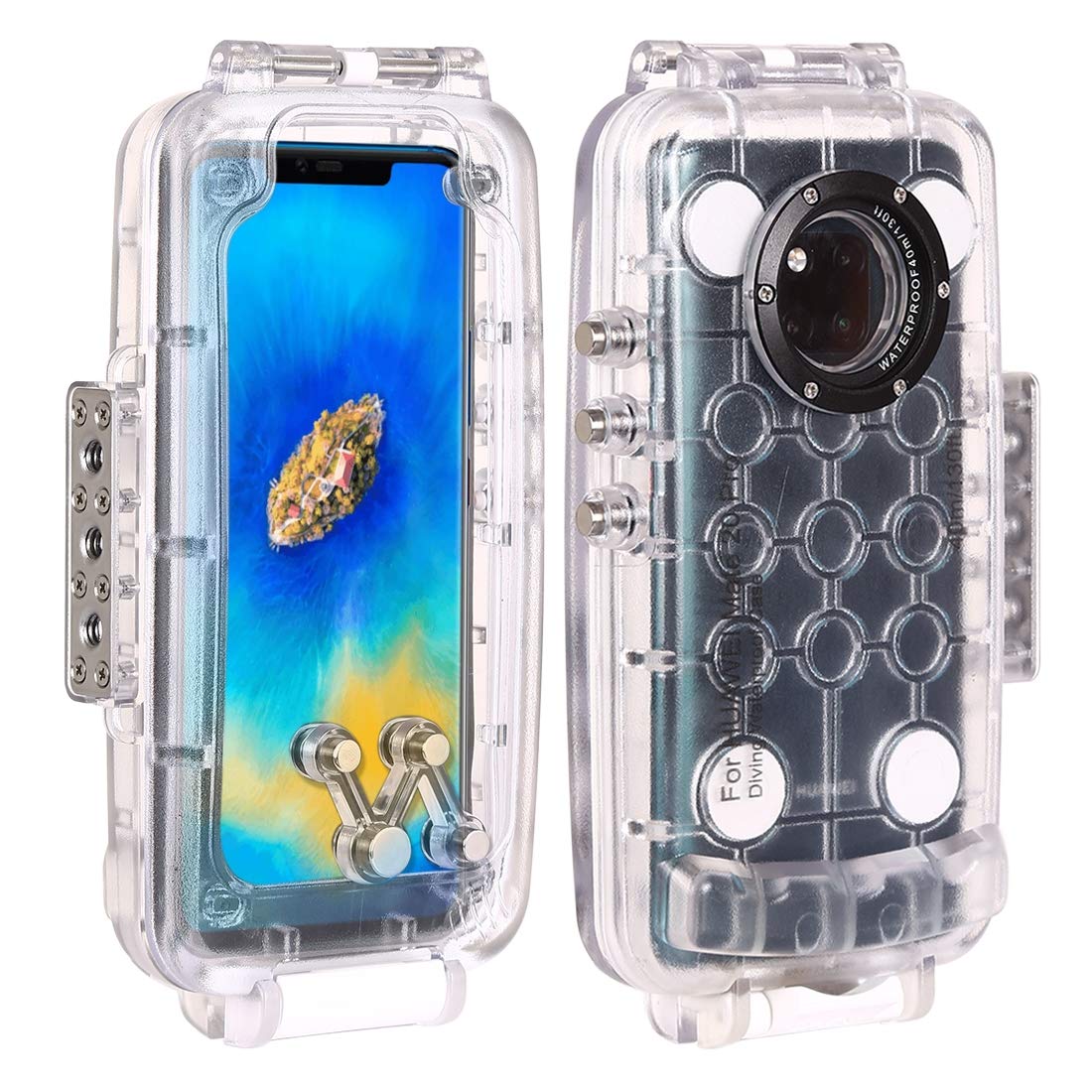 Haweel Huawei P20用水中カバーケース 40m 130ft防水ダイビングハウジングpc Abs製 Ipx8防水認定 360度全方位保護 写真ビデオ撮影用 B07mctqhz1 透明 Huawei P20 用 Huawei P20 用 透明 防水ケースダイビングバッグ 逆輸入 Lpmpriau Kemdikbud Go Id