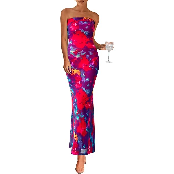 floral backless dress amazon Amazon.com: HTZMO Summer Floral Print Backless Maxi Dress Cowl Neck Bodycon Sexy Elegant Long Dresses for Women : Clothing, Shoes & Jewelry