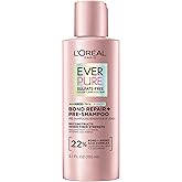 L'Oreal Paris Sulfate Free Bond Repair+ Pre Shampoo Concentrate, Hair Treatment with Bond + Amino Acid Complex for Colored, Bleached or Damaged Hair, EverPure, 5.1 Fl Oz (Packaging May Vary)