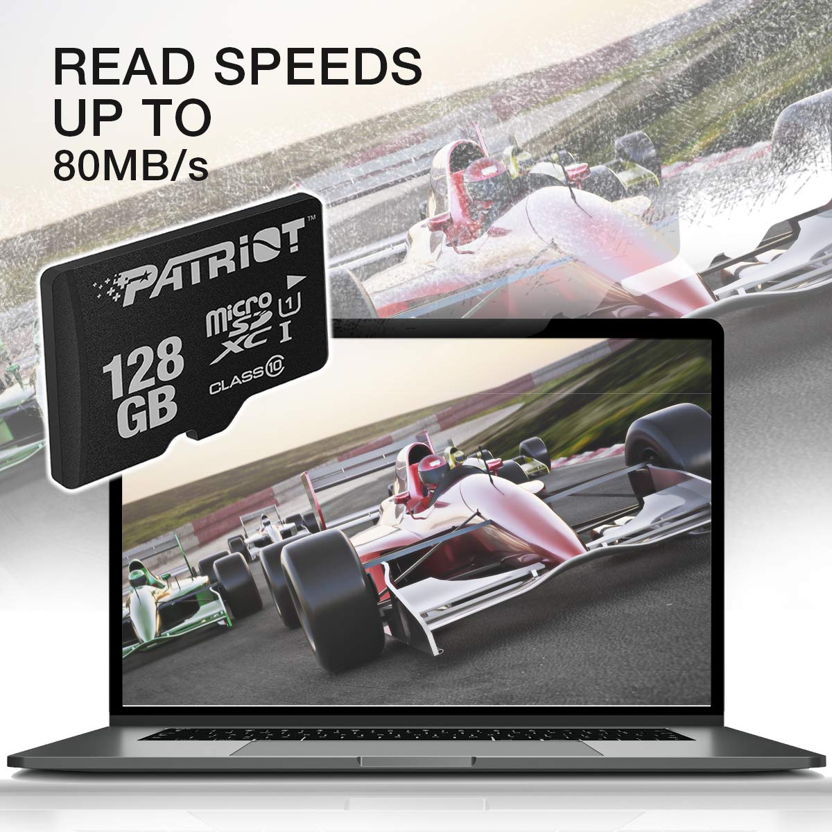 Patriot LX Series Micro SD Flash Memory Card 128GB - 5 Pack
