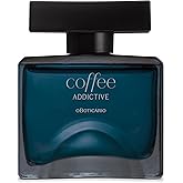 O Boticário Coffee Addictive Man Eau de Toilette, Spicy & Warm Fragrance with Cardamom, Amber & Coffee Extract, Sophisticated Scent for Men, 3.4 Ounce (100ml)