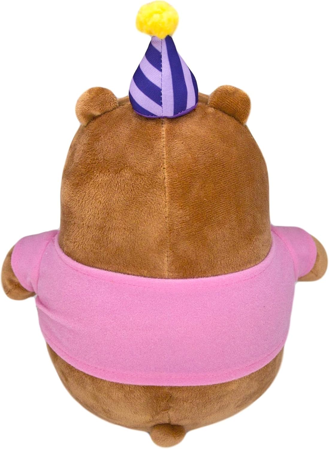 We Bare Bears Happy Birthday Plush Gift Cartoon Character Stuffed Animals Teddy Bear (Grizzly): Toys & Games