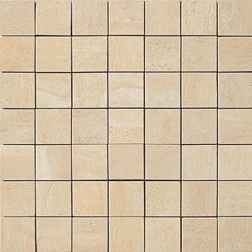 Samson 1037076 Travertini Matte 2x2 Mosaic Floor And Wall Tile