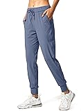 SANTINY Women's Joggers Pants Pockets Drawstring
