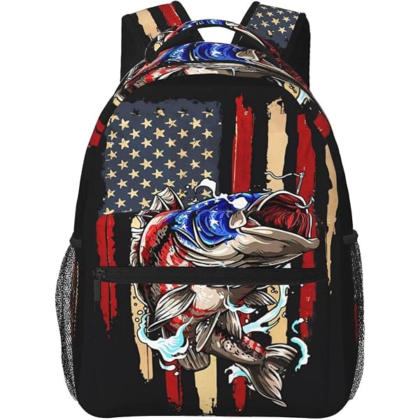 Amazon.com: ALAZA American Flag w/Eagle Laptop Backpack 