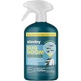Sunday Bug Doom Indoor Insect Spray for Ants, Roaches &amp; Spiders, 16 oz | Botanically Derived Pyrethrin, Ready to Use&mdash;No Mixing. Unscented, Kills on Contact for Kitchens, Bedrooms &amp; Baseboards.