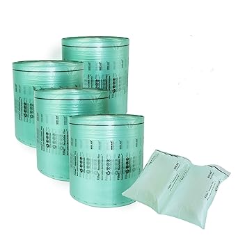 Amazon.com: Mini Air Easi Bubble cushion packing Film Roll 4x8“ inch(W8'' x  L918 ft)- 4 rolls ---FOR MINI AIR EASI MACHINE USE ONLY: AMESON: Industrial  & Scientific