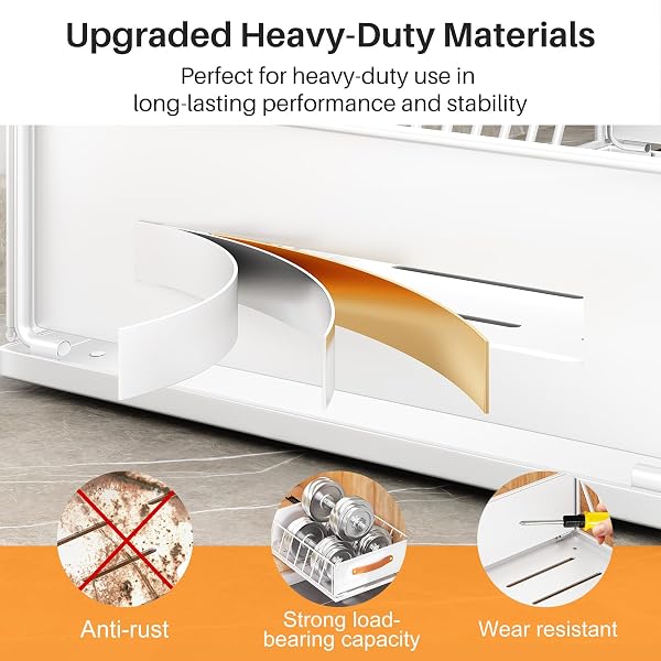 PULL OUT CABINET ORGANIZER FIXED WITH ADHESIVE NANO FILM,HEAVY DUTY SLIDE OUT PANTRY SHELVES DRAWER STORAGE,SLIDING MESH CABINET BASKET WITH HANDLE FOR KITCHEN, BATHROOM,HOME, 15.8″W X 21″D X6.2″H
