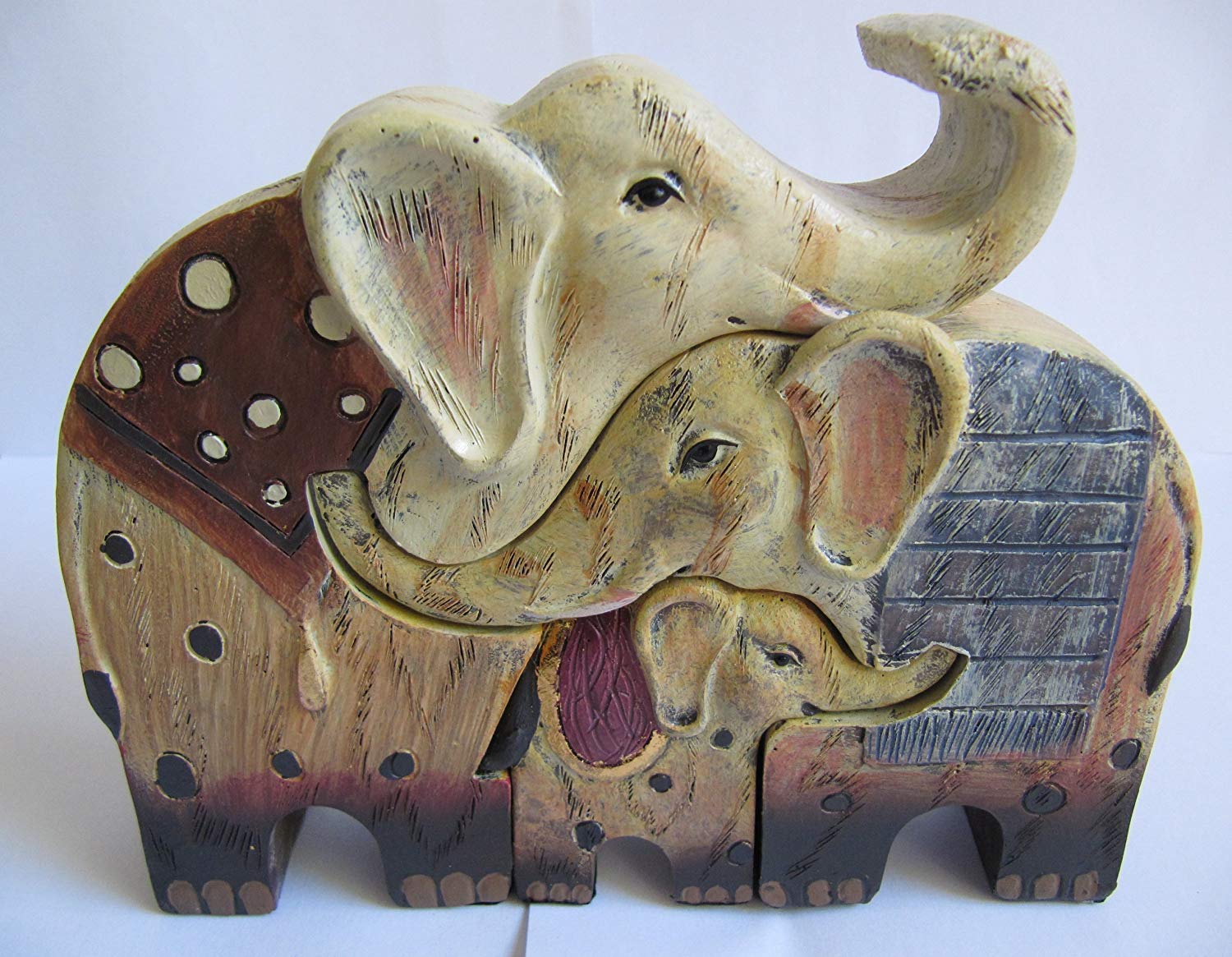 Elephant Family Of 3