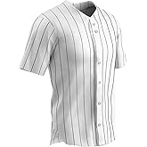 Champro Unisex-Adult Ace Polyester Button-Front Baseball Jersey