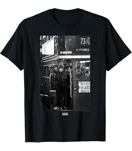 Amazon.com: Oasis T Shirt Be Here Now Illustration Band Logo New