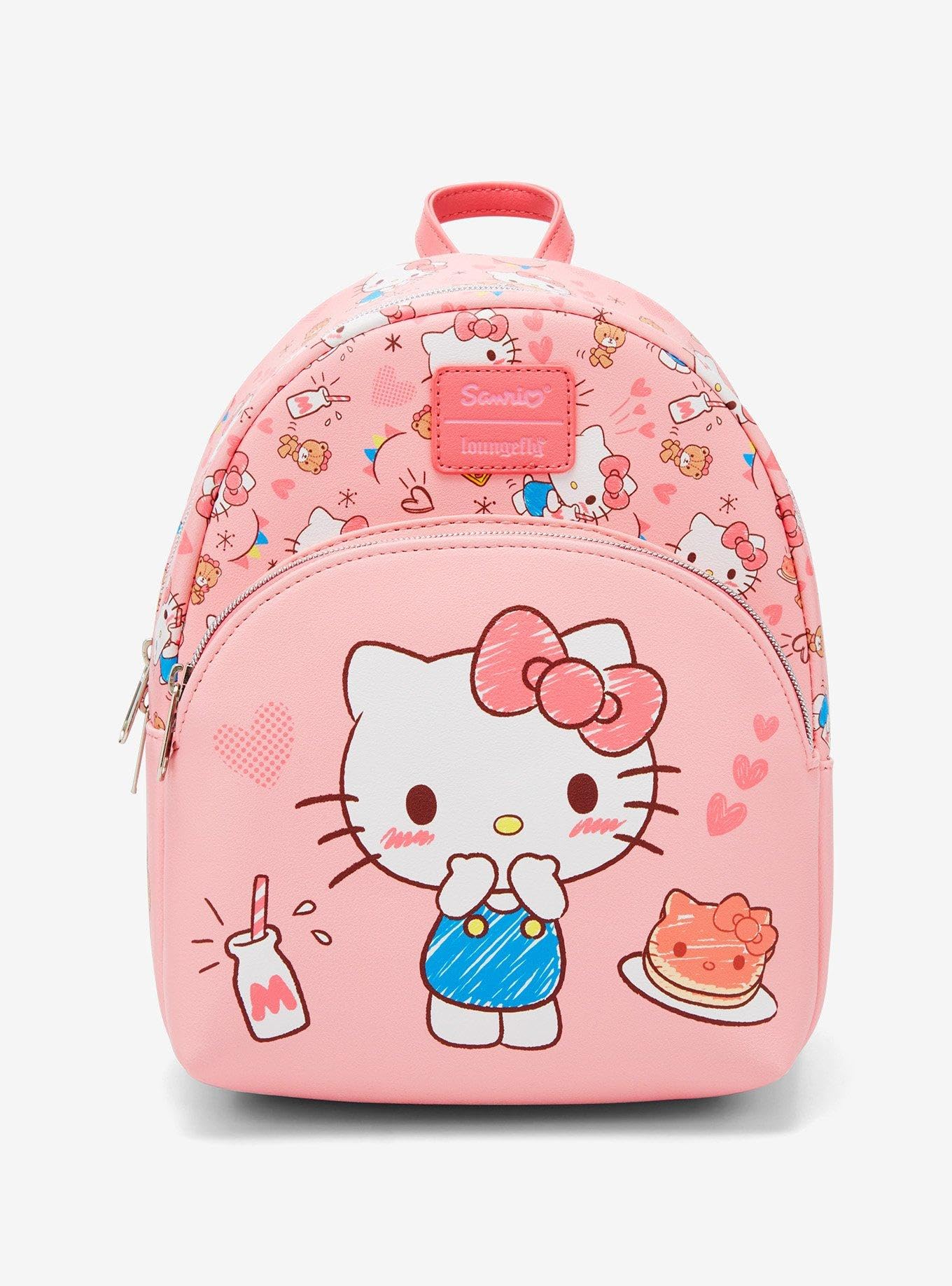 Photo 1 of Loungefly Hello Kitty Tiny Chum & Treats Mini Backpack MULTI NONE