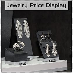 Qunclay 50 Sets Price Display Cube Number Letter