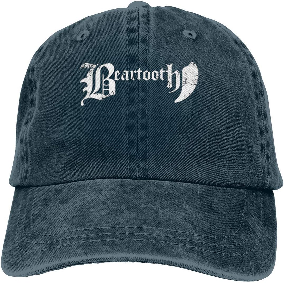 MERCHA Men Women Camp Hair Cotton Denim Baseball Hat Adjustable Street Rapper Hat