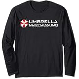 Umbrella CorporationHorizontal Logo Long Sleeve T-ShirtOEKO-TEX STANDARD 100