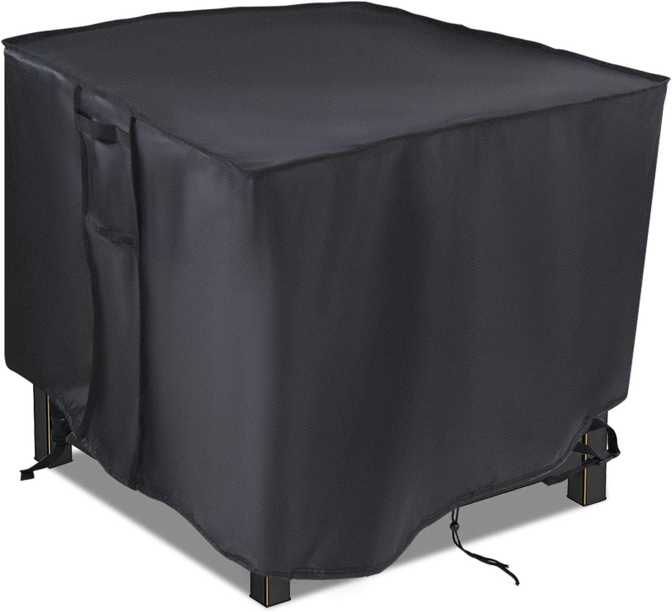 Saking Fire Pit Cover Square 30x30 inches Heavy Duty Waterproof