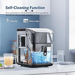 COWSAR Nugget Ice Makers Countertop Soft Chewable