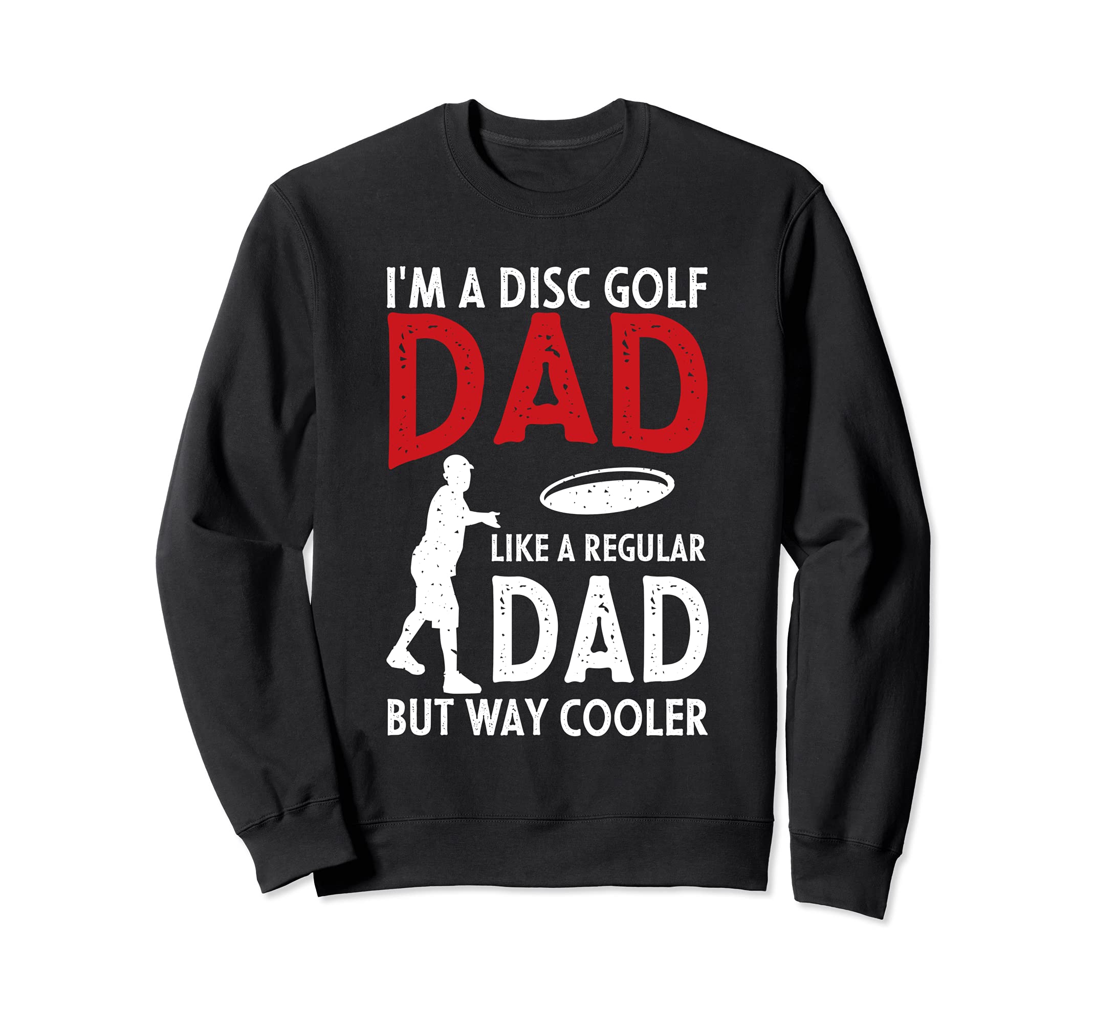 Disc Golf Dad Vintage Father's Day Frisbee Golfer Retro Sweatshirt
