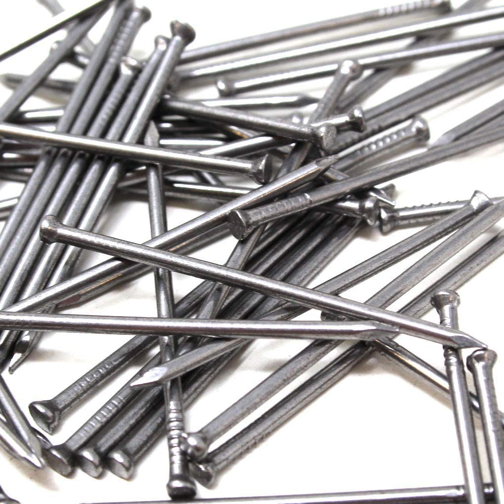 SISI UK® Stainless Steel PINS, Panel PINS,Picture Tacks, HARDBOARD Nails 25mm (50pcs)