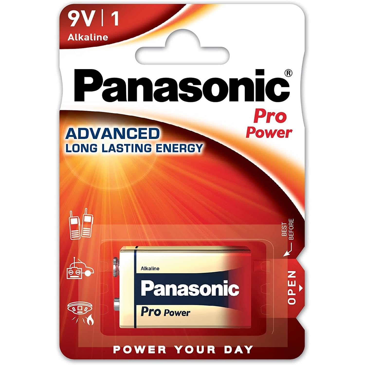 Panasonic Pro Power 9 Volt PP3 Battery