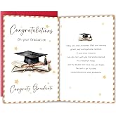 Amazon.com: HEJOYN Graduation Card Gift for High School College Grad ...