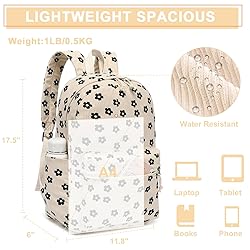 Bluboon School Backpack for Teen Girls Bookbags