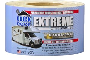 COFAIR PROD Cofair UBE475 Quick Roof Extreme White 4" x 75'