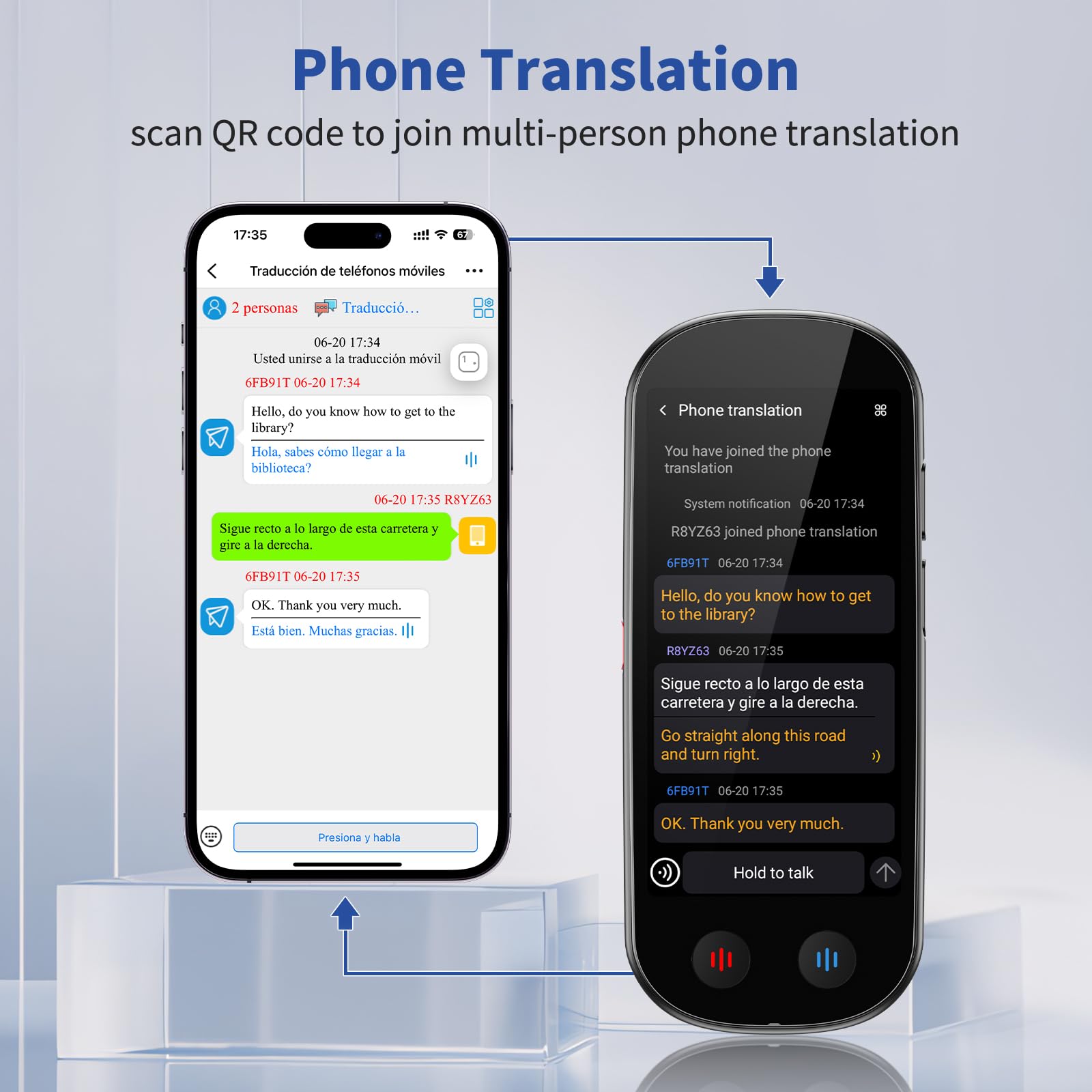 Language Translator Device No WiFi Needed, Upgraded ChatGPT Ai Translator, 150+ Languages Instant Two Way Translator Device, Offline/Recording/Photo/Voice Translation Real Time for Business Learning