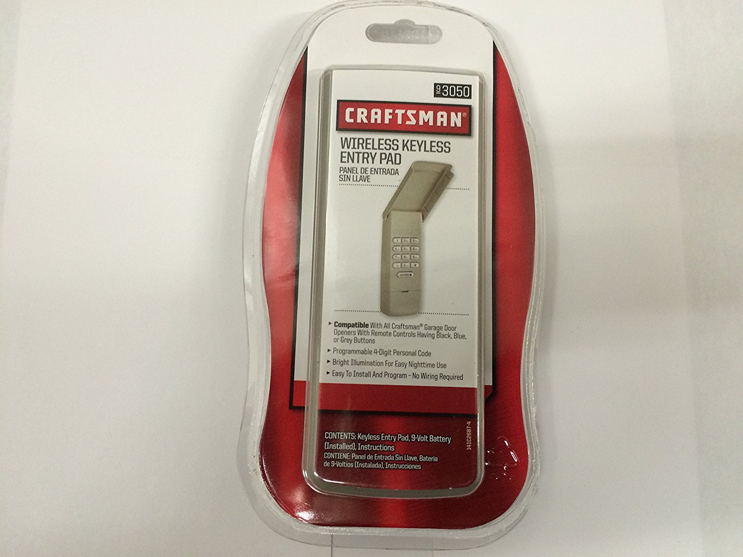 Door Pad & Sears Craftsman 139.53776 Compatible 390 MHz Wireless