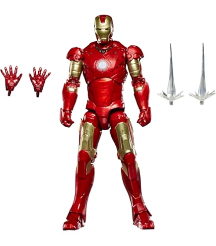 Amazon.com: TAMASHII NATIONS - Iron Man - Iron Man Mark 6 (The