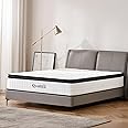 QEMNX 12 Inch King Size Mattress, Medium Firm Mattress for Cool Night & Pressure Relief,Edge Support Pressure Relief with Motion Isolating, Ships Compressed