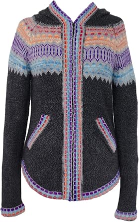 alpaca hooded sweater