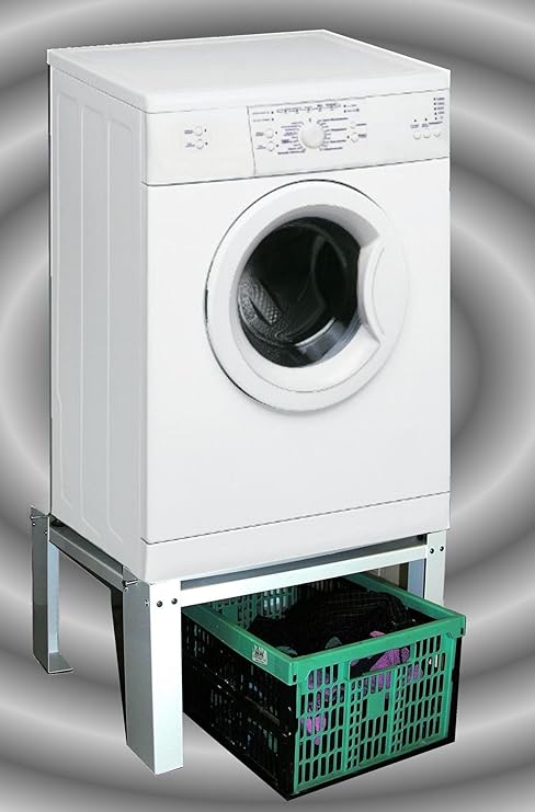Waschmaschinen - Untergestell 60x50x30cm, 150 KG, Ausführung 1: offen, Marke: Szagato, Made in Germany (Sockel Podest Erhöhun