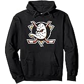 Anaheim Ducks Icon Black Licensed Pullover Hoodie