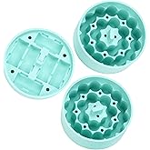 Purekra Silicone 3ml Vial Insert Set for Hydrapeak 32/25/18oz Food Jar - Peptide Storage (Fits 16.5×39mm Vials), 1 Short + 2 Tall Design, Freezer/Fridge/Travel Safe (Cyan, No Thermos/Vials)