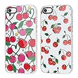 RUMDEY 2 Pack Cute Cherry for iPhone 7/8/SE 2020/SE