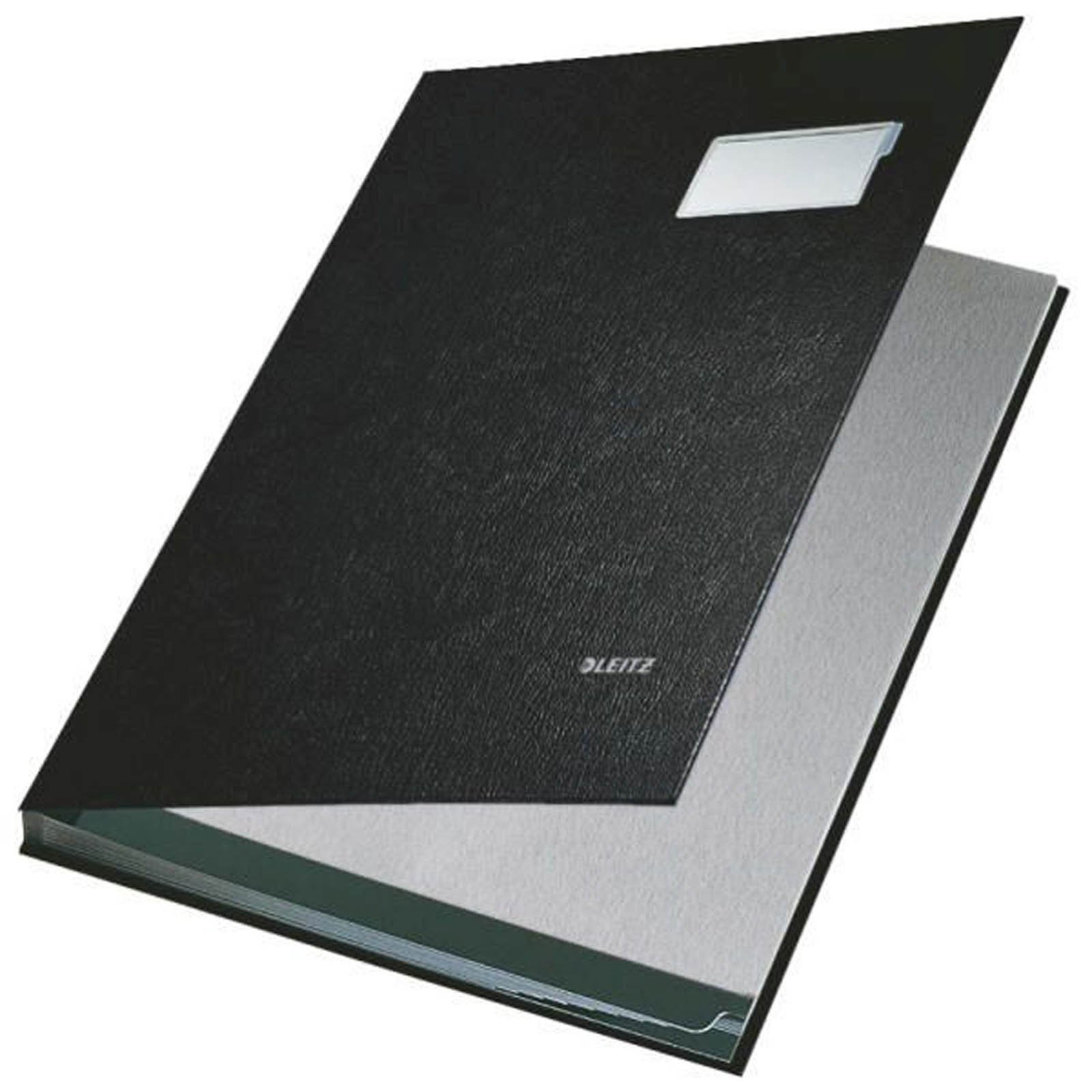 Leitz 57010095 PP Signature Book - Black
