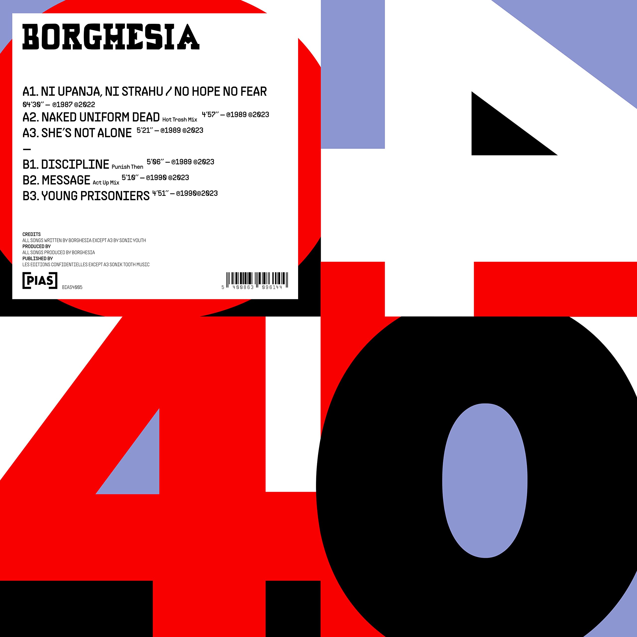 Photo 1 of - PIAS 40 vinyl