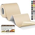 3x79 Inch Nylon Repair Patch - Self Adhesive Nylon Fabric Tape for Tent, Umbrella, Down Jackets, Sleeping Bag, Knapsack (Dark Beige)