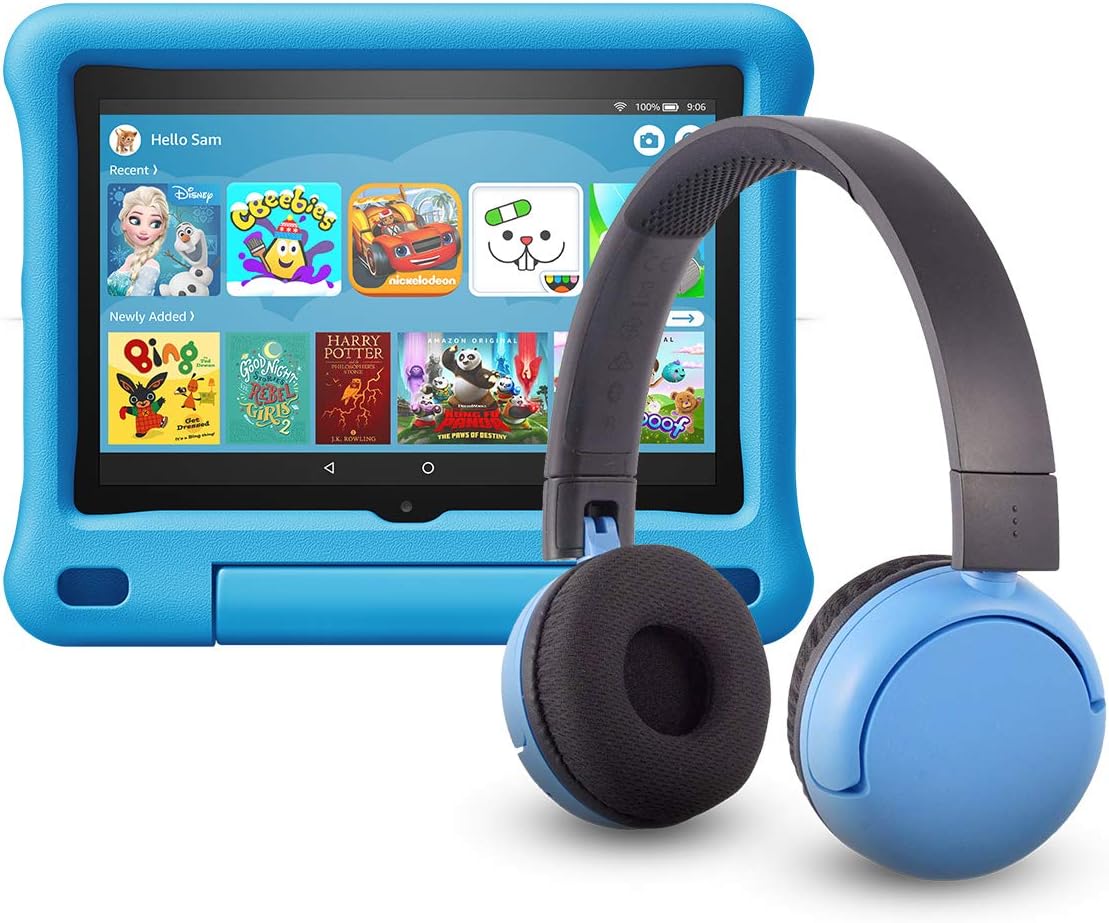 Allnew Fire HD 8 Kids Edition tablet (32 GB, Blue KidProof Case