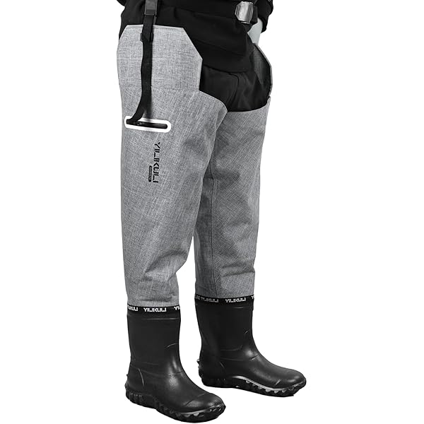 Amazon.com: Foxelli Chest Waders - 2-ply Nylon/PVC Waterproof