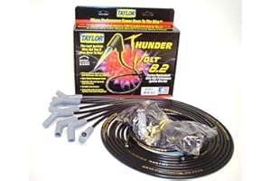 Taylor Cable 83053 ThunderVolt 8.2 Spark Plug Wire Set, Black