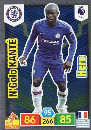 Panini Adrenalyn XL PREMIER LEAGUE 2019/20 N'GOLO KANTE HERO ...