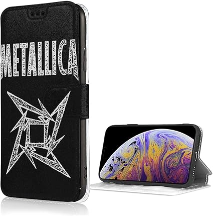 Amazon Metallica メタリカ プリント ケース スマホケース 手帳型 Iphone 8 Iphone 7対応 Tpu 軽量 傷防止 人気 Puレザー カード収納 スタンド マグネット式 ケース カバー 通販