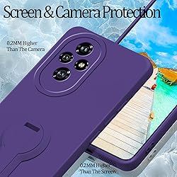 Hlgcokro for Honor 200 Pro Case with Stand for