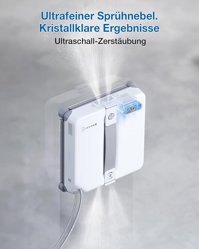 WINBOT Mini 2 Fensterputzroboter mit Eckbürsten