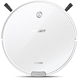 Ecovacs DM82 Robot Limpiador de Pisos, 11 W, 0.45 litros, 11 Decibeles, Otro, Blanco